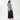 Stripe Overlap Skirt