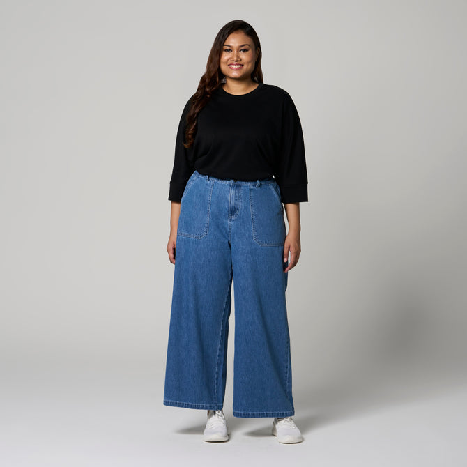 Wide Leg Jeans – plus size pants | MS. READ