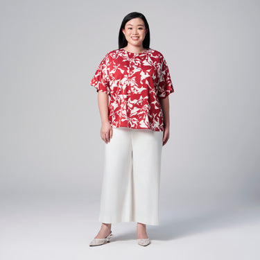 Round Neck Dolman Top