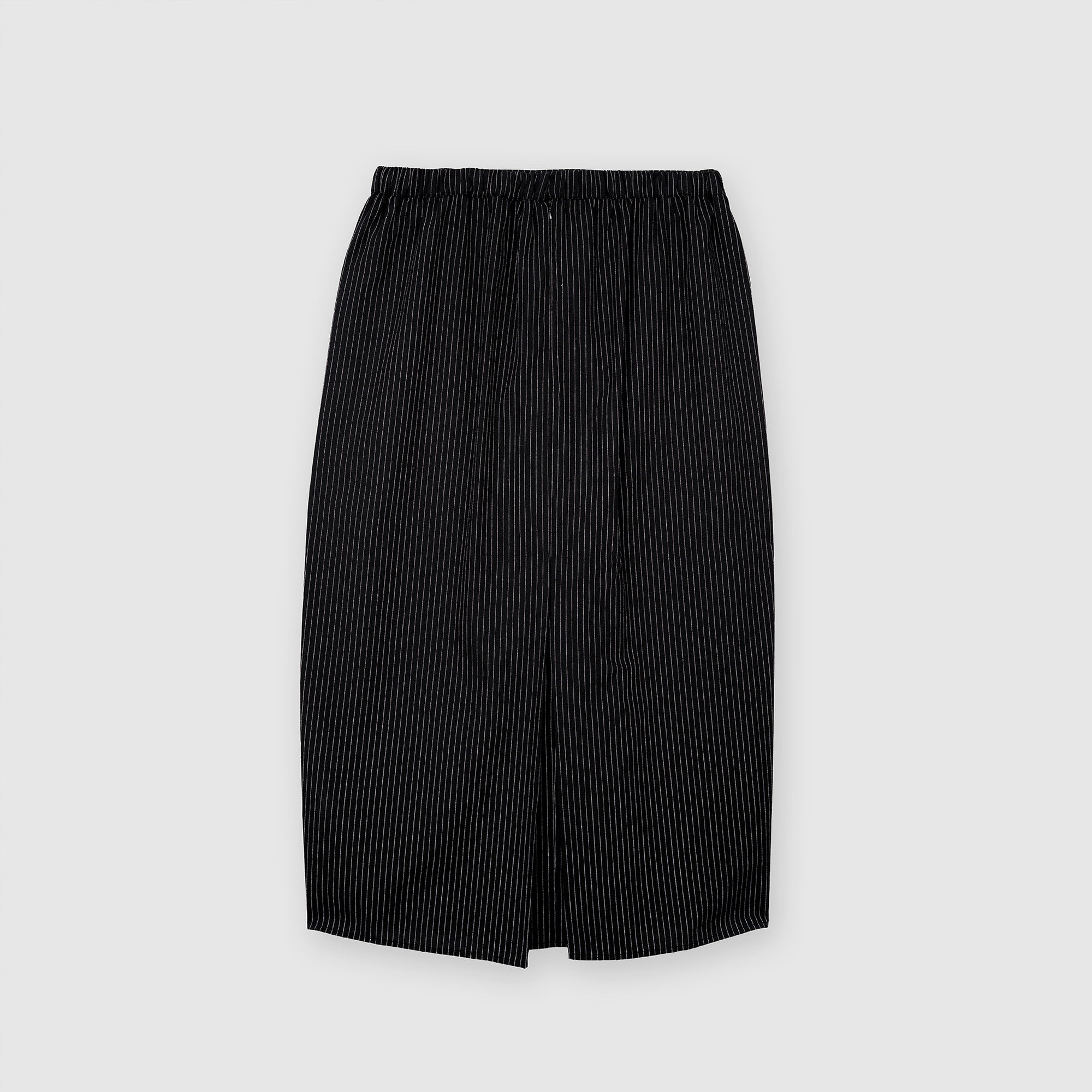 Stripe Overlap Skirt