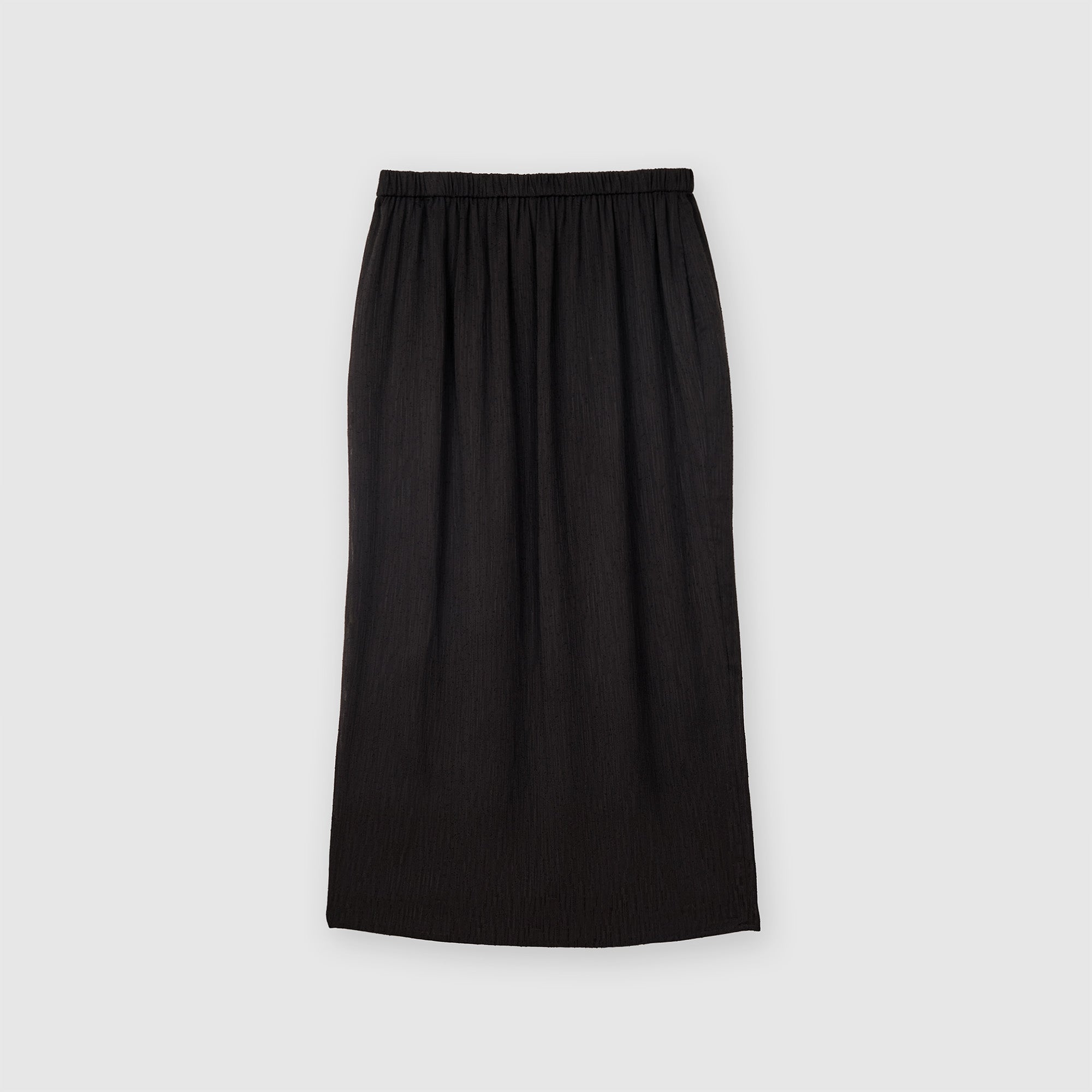 Textured Overlap Skirt