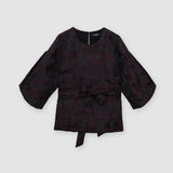 Ms. Read X Sherry Al-hadad - Brocade Voluminous Sleeve Set – plus size set | MS. READ