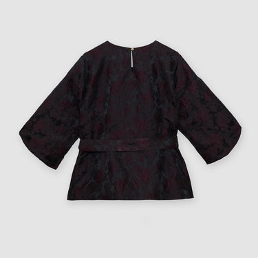 Ms. Read X Sherry Al-hadad - Brocade Voluminous Sleeve Set – plus size set | MS. READ