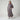 Printed Nehru Collared Long Dress