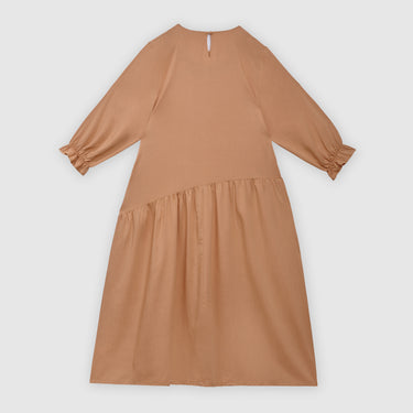 Orange Cottage Dress by MS. READ, plus size dress in UK 12–22