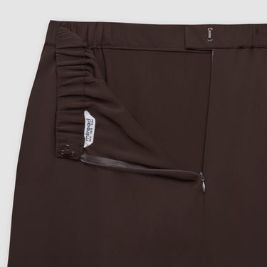Dark Brown Long Skirt by MS. READ, plus size skirt in UK 12–24