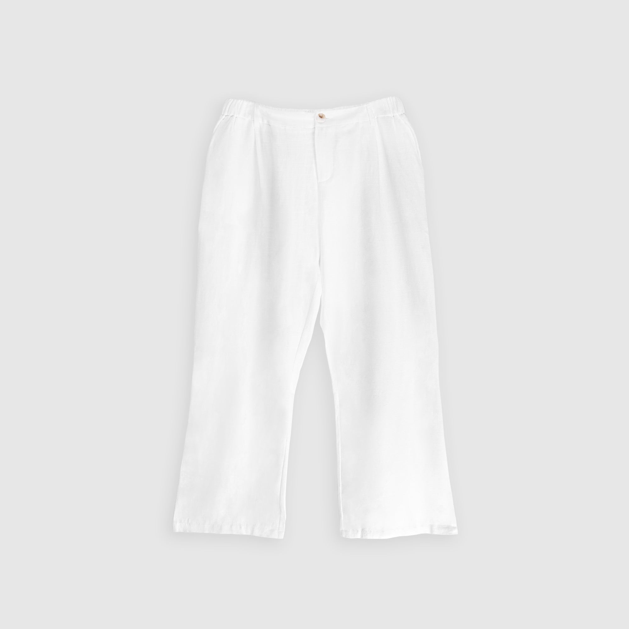 Linen Straight Cut Pants