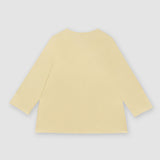 Light Yellow Linen Top by MS. READ, plus size top in UK 12–24