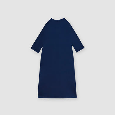Navy Knit Dress by MS. READ, plus size dress in UK 12–20