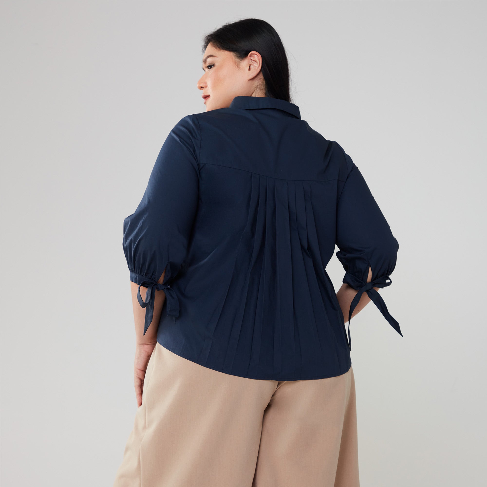 Back Pleated Top