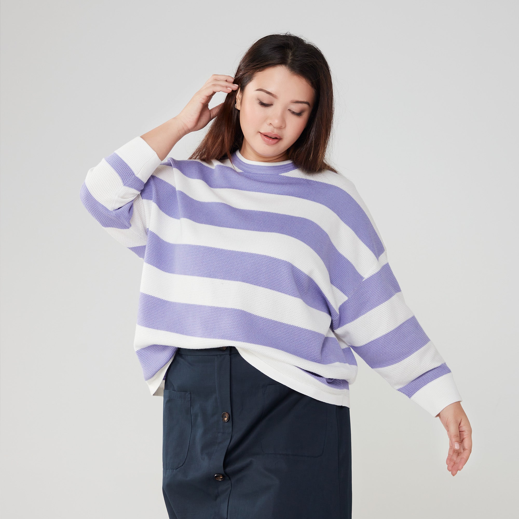 Stripe Knit Top