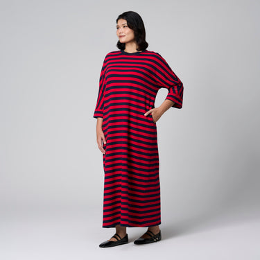 Red Knit Dress by MS. READ, plus size dress in UK 12–24