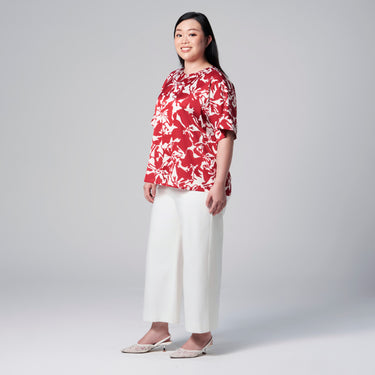Round Neck Dolman Top