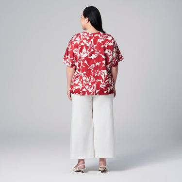 Round Neck Dolman Top