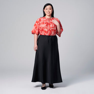 Satin Bias Skirt