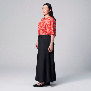Satin Bias Skirt