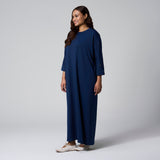 Navy Knit Dress by MS. READ, plus size dress in UK 12–20