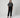 Classic Tweed Straight Cut Pants