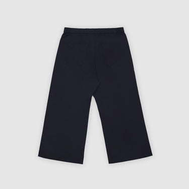 Black Signature Ultra-Stretch Wide Leg Ankle Pants by MS. READ, plus size pants in UK 12–24