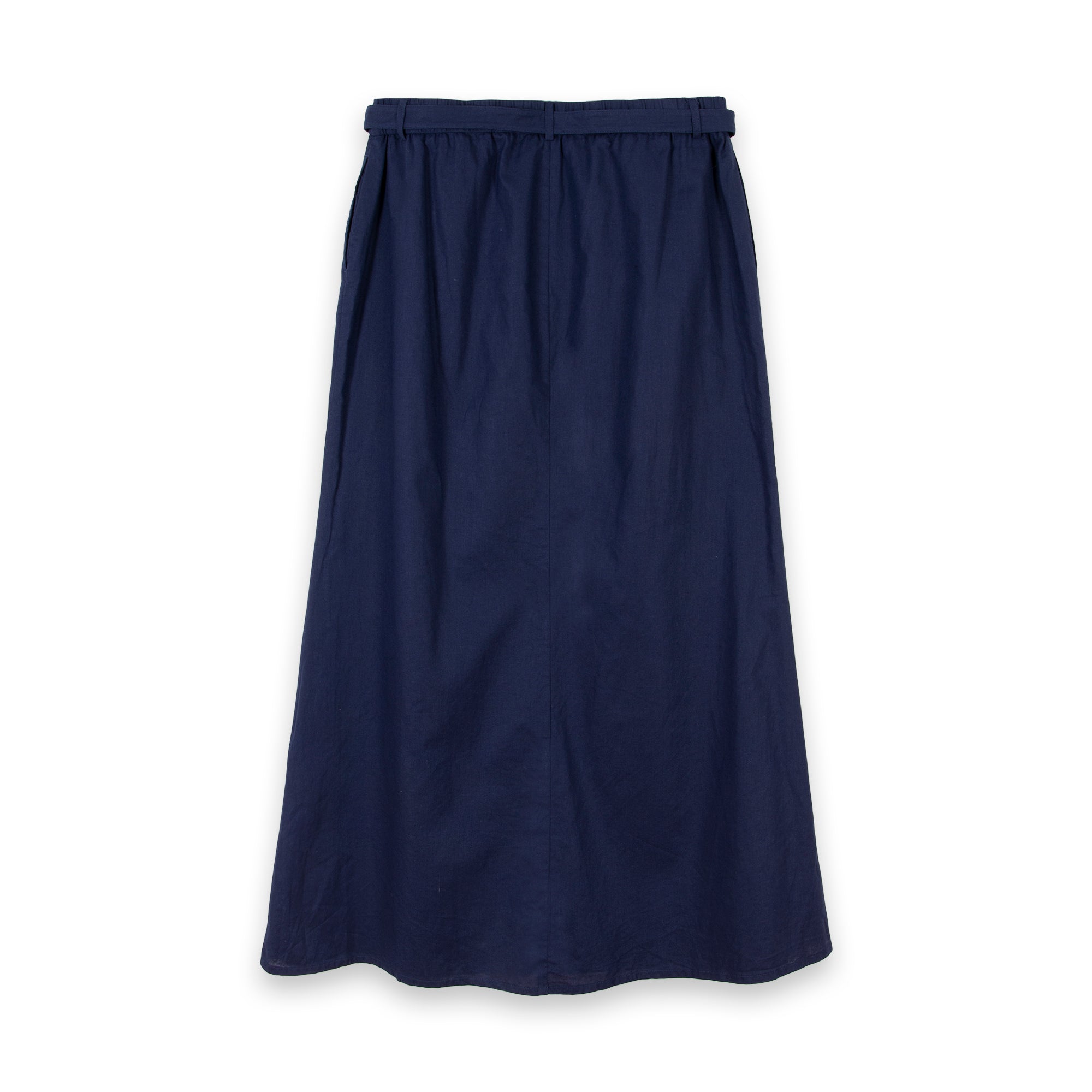 Linen Fit & Flare Skirt